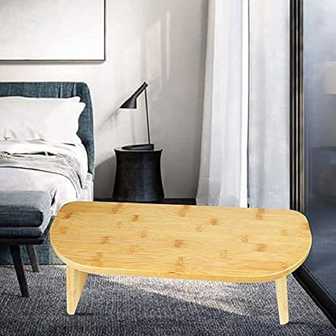 Portable Meditation Bench, Finished Bamboo Folding Legs, Low Seat, Kneeling Alternative Meditation Pillow For Yoga, Prayer And Meditation,Collector88