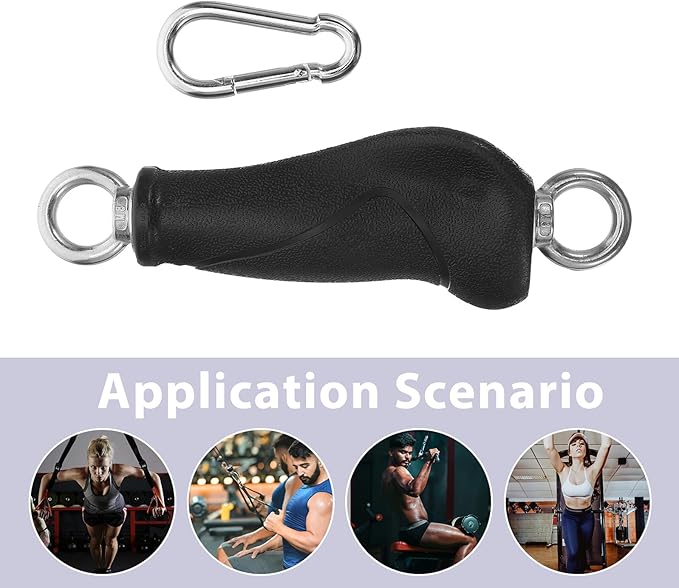 2pcs Gym Handles Cable Machine Accessories Resistance Bands Workout Handles Heavy Duty Fitness Grips for Home Gym Strength Training Equipment