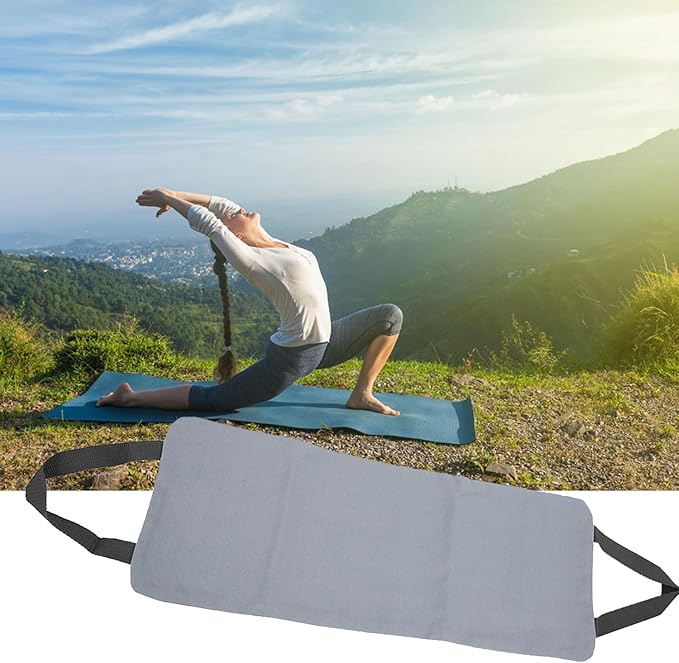 Yoga Sandbag Workout Bag, Sand Bags with Two Handle Design for Weight Training，Yoga Weights and Resistance Training（8.3x20.9In，Not Filled with Sand）