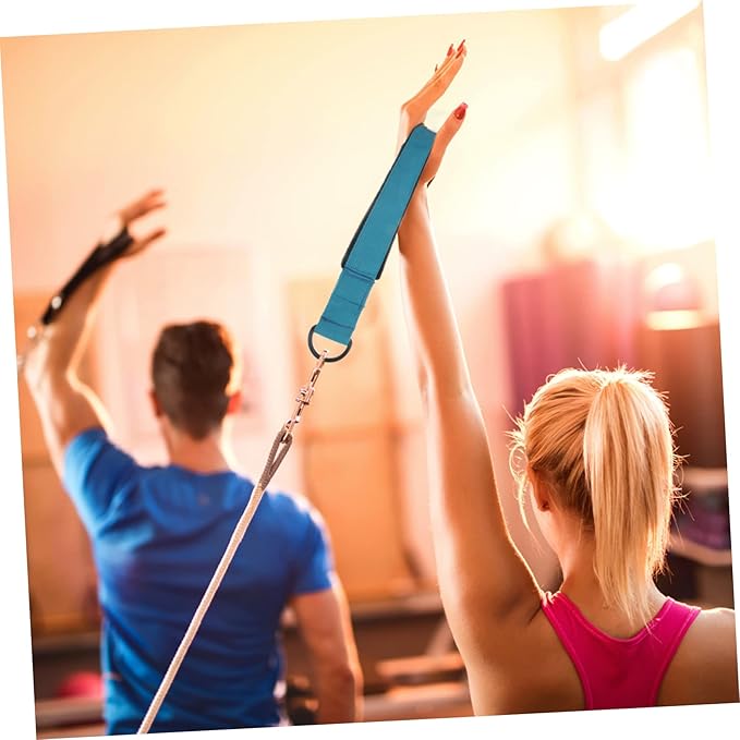 Balacoo 2pcs Multi-Functional Yoga Straps for Stretching and Flexibility Training Material for Resistance Exercises and and Lake
