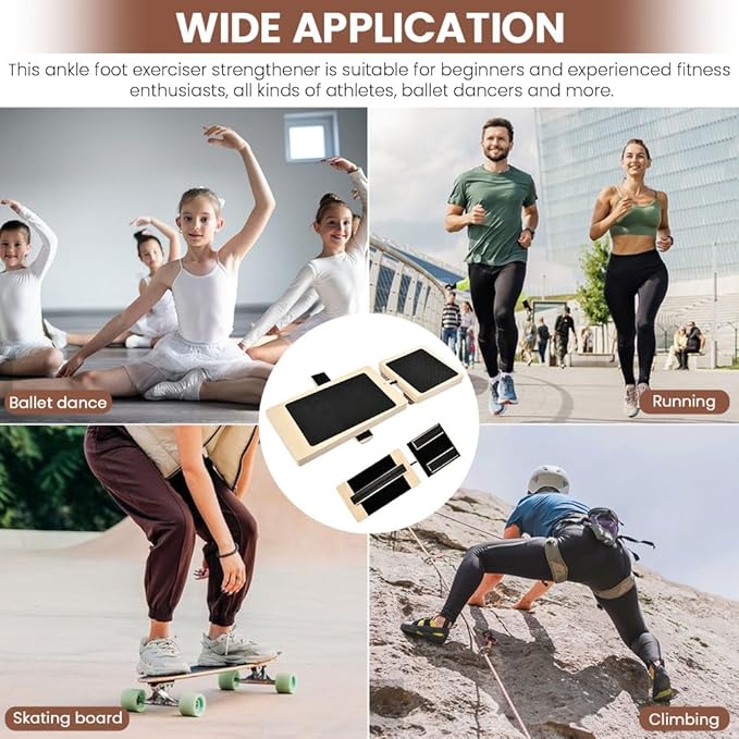 Ankle Balance Board Ankle Strengthener Exerciser for Sprained, Foot Strengthener Exerciser for Stability Exercises, Posture Correction, Balance Training