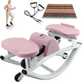 Rock Stepper, Side to Side Rocker Stepper Machine, Low-Impact Lateral Steppers for Knees and Joints, U-Shaped Rock Stepper Machine for Home Workout