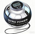 Curaball Hand Exerciser–Torque Ball Strengthener with Counter, LED Lights, Auto-Start Gyroscopic Wrist Trainer for Arms, Fingers & Forearms, Grip Training Tool for Home