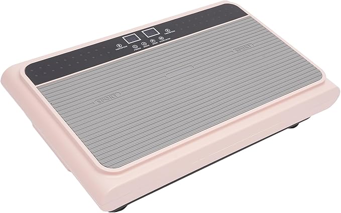 Vibrating Plate Exercise Machine, 110V Vibration Platform Machines 200W Shake Plate for Living Rooms and Bedrooms 21.25 x 13 x 4.72 Inch