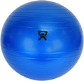 Cando 30-1800 Blue Non-Slip PVC Vinyl Inflatable Exercise Ball, 12" Diameter, 300 lbs Weight Capacity