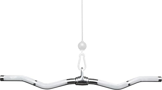 REP Fitness LAT Pulldown and Low Row Cable Machine Attachments and Functional Trainer Attachments – Curl Bar, D-Handle, Ankle Cuff, Tricep Rope, Sports Handle, Straight Bar, Row, Chinning Triangle