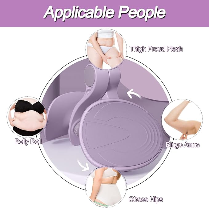 Pelvic Floor Exercise Devices, Inner Thigh Kegel Exerciser, Kegel Trainer for Postpartum Rehabilitation, Exerciser of Thigh at Home, Hip Under Desk Exercise Men Women with Band