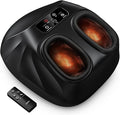 RENPHO Foot Massager Machine with Heat [2026 Upgraded], Shiatsu Foot Massager for Neuropathy, Plantar Fasciitis Massager for Men Women, Up to Size 14, FSA Eligible HSA Store Eligible Massager, Black