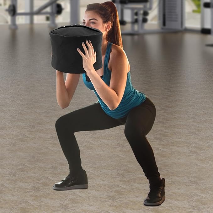 150lbs Training Sandbag, Heavy Duty Workout Sandbags, Fitness Sandsack for Training, Fitness, Lifting, 40 x 30cm