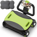 FIAMERMOR 2025 AB Roller Wheel - 4 wheel elbow support abdominal wheel automatic rebound abdominal fat burning weight loss core training equipment home/gym