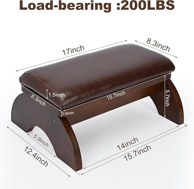 Kneelers for Praying, Prayer Bench with Thick Prayer Kneeling Pad for Kneeling at Home,2 in 1 Kneeling Stool, Prayer Kneeler