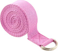 Fit Spirit 10ft Fitness Exercise Yoga Strap - Pink