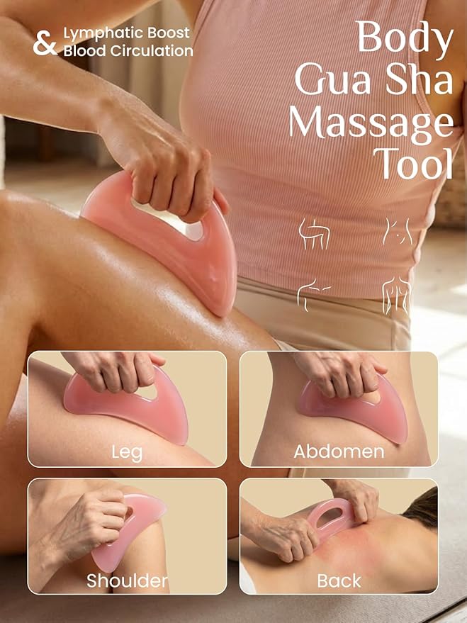 3PCS Muscle Scraper Tools, guasha Tool for Body, Scraping Tool Physical Therapy, myofascial Release Tool, Massage Tools for deep Tissue