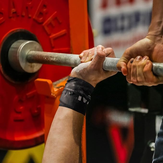 Meister Lockdown Wrist Wraps - Adjustable Non-Stretch Support for Weightlifting, Strength & Cross Training
