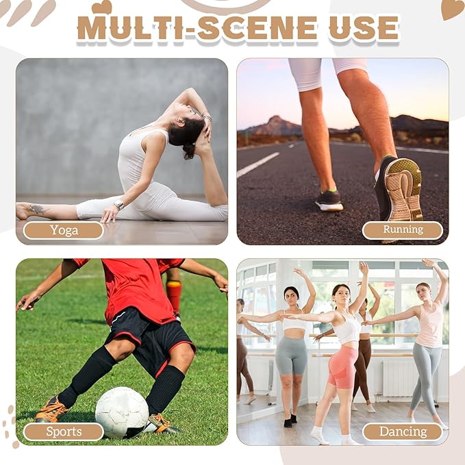 Balance Trainer Kit, 40 Inch Beech Wood Balance Beam with Adjustable Foot Trainers and Cork Massage Ball for Ankle Strengthening and Plantar Fasciitis Relief