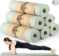Timgle 6 Pcs 10mm Thick Yoga Mat Bulk, 68 x 24 Inches, Anti-slip Tear-resistant Exercise Mat Adult Kids Gym Mats for Fitness, Stretching, Workout and Studio, Outdoor Yoga, Pilates