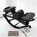 Rock Stepper with Digital Display, Mini Rocking Stepper Machine, Lateral Rock Fitness Home Workout Machine for Legs & Glutes Abs, Low-Impact for Knees and Joints