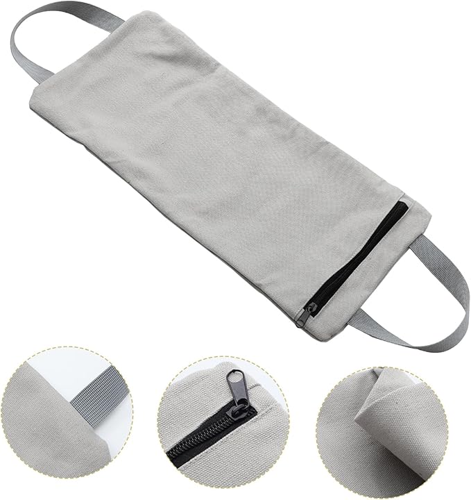 Canvas Arm Slimming Sandbag for Weight Training Adjustable Fitness Workout Sandbag with Handles for Yoga and Strength Training