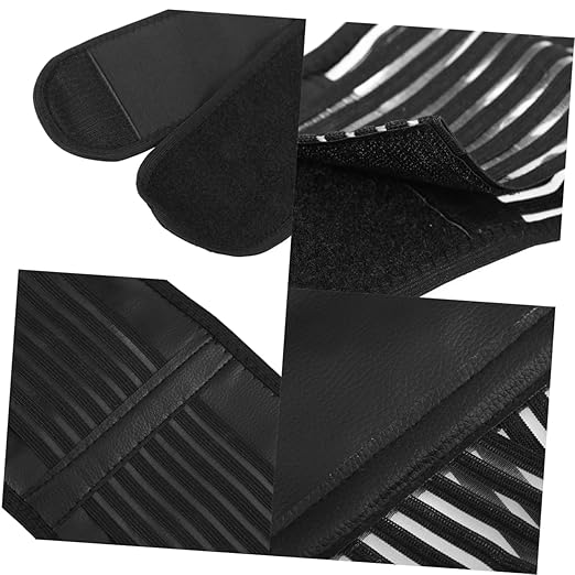 NOLITOY 2pcs Magnetic Therapy Back Support Magnetic Waist Support Self-heating Brace Size (