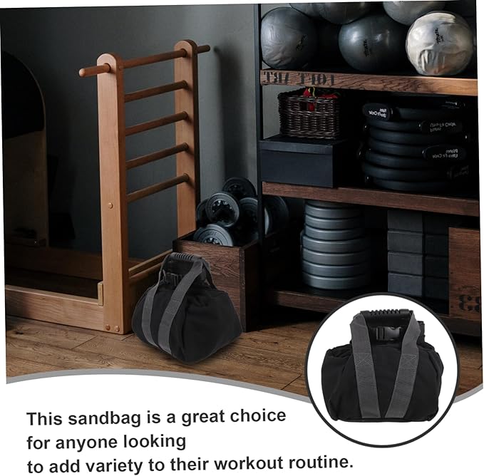 BESPORTBLE Weight Lifting Bag Sand Bag for Exercise Sled Harness for Pulling Fitness Equipment