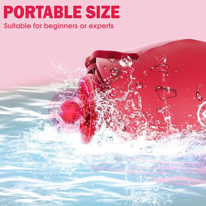 New Rose Vibratoar 2025, Rose Adult Tool for Women with 10 Sucking Modes,Adult Toys Automatic Electric Machine Female HF-03