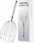 Head Massager Scalp, Electric Scalp Massager with 20 Metal Fingers – Head Scratcher & Hair Massage Tool, Waterproof Head Massage for Stress Relief, Stocking Stuffers Gift for Women & Men