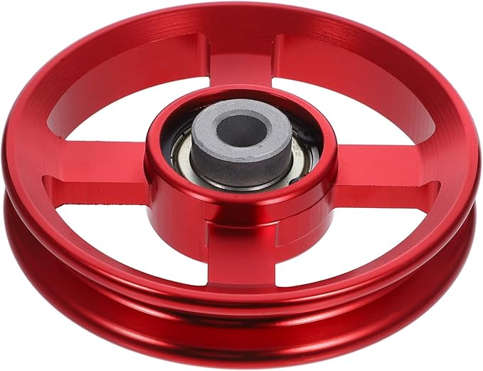 Metal Fitness Pulley Wheel Aluminum Alloy Strength Training Accessory for Home Gym Pulling Down Exercise Equipment Attachment