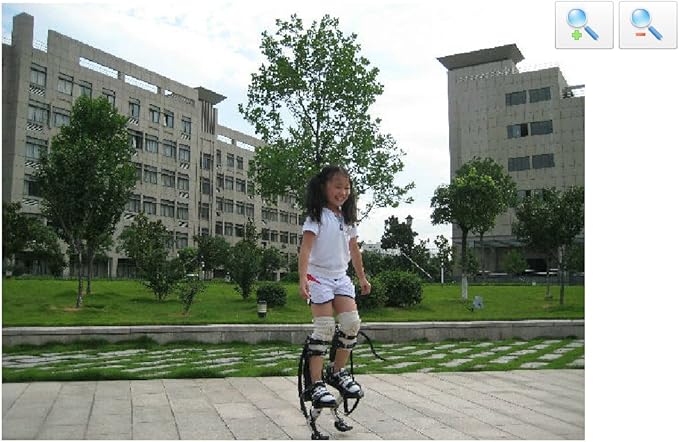 Skyrunner Kids/Child Youth Kangaroo Shoes Jumping Stilts Fitness Exercise (88-132lbs/40-60kg)