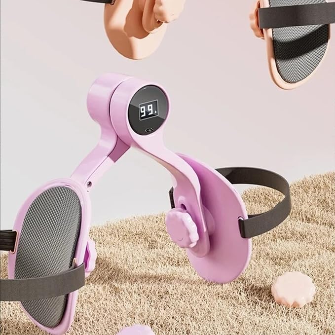 Arm Leg Exercisers Pelvic Floor Muscle Trainer Inner Thigh Toner Workout Equipment for Home Gym Sport Weight Loss Inner Exercise Device Leg Clamp