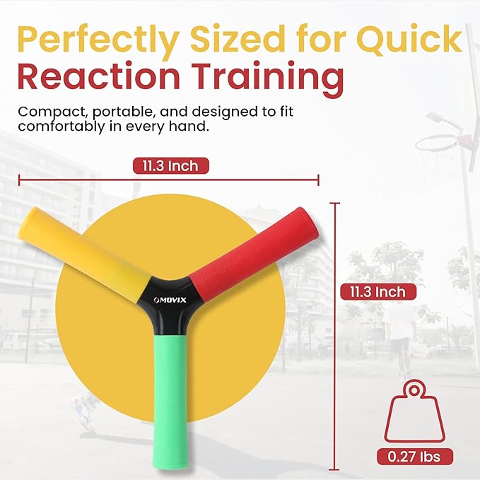 | Hand Eye Coordination & Reaction Speed Training Tool - Improve Reflex, Agility, and Focus for Sports, Exercise, and Fun for All Ages with Pakage