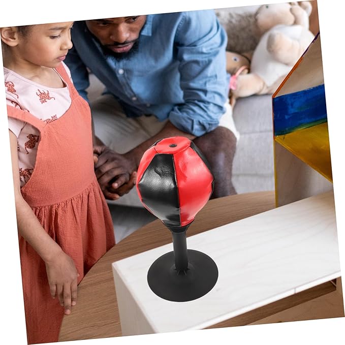 GALPADA Tabletop Boxing Reaction Ball Compact Punching Bag for Adults Indoor Reflex Training for Anger Relief Improves Hand Eye Coordination and Fitness for Home Use