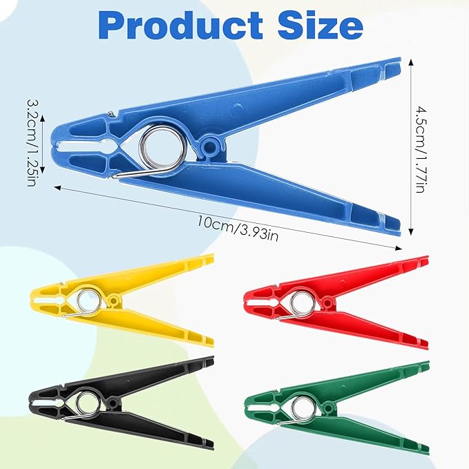 20 Pcs Graded Pinch Pin Exerciser, Finger Exerciser Hand Exercise Equipment Finger Strengthener Pinch Clips for Conditioning Grip Strength Trainer