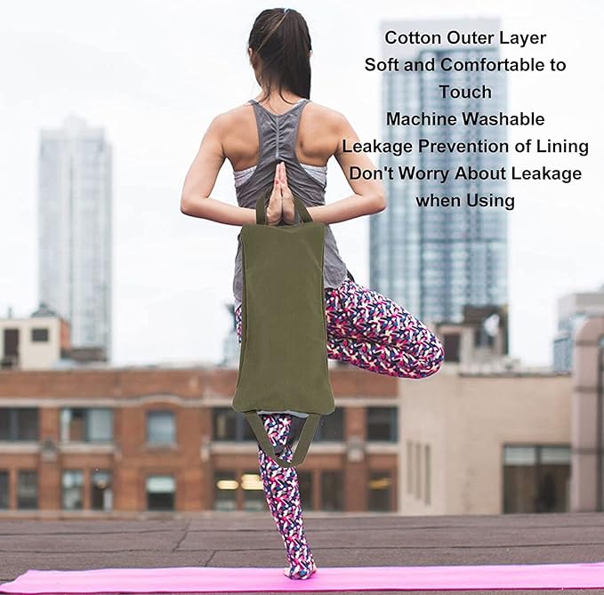 3pcs Yoga Bag Yoga Sand Bag, Portable Filled Two Handle Design Sandbags for Yoga Weights and Training 3pcs