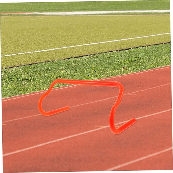 1pc Jumping Training Hurdle Portable Detachable Agility Training Rack for Football Basketball and More Enhances Speed and Coordination Orange Design