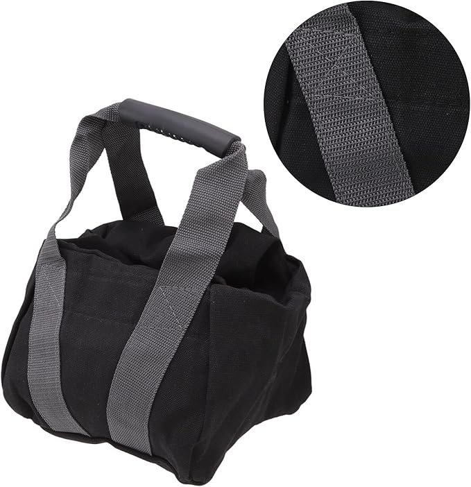 Heavy Duty Workout Sandbag, Workout Sandbag with Ergonomic Handle, 12oz Tear Canvas Weightlifting Sand Bag for Fitness Exercises
