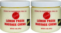 Gabel's Face Massage Creme Oil Base (Lemon Fresh) for Skin use only 13oz. Authentic Manufacturer Direct has Protection Seal and Gabel's Logo in Black Label on The jar. Pack of 2