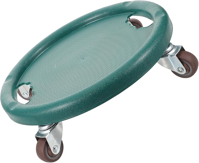 Ab Roller Wheel 4-wheel Core Exercise Sliding Disc for Abdominal Workout, Quiet Multi-directional Abdominal Training Equipment with Knee Pad, Home Fitness for Men and Women