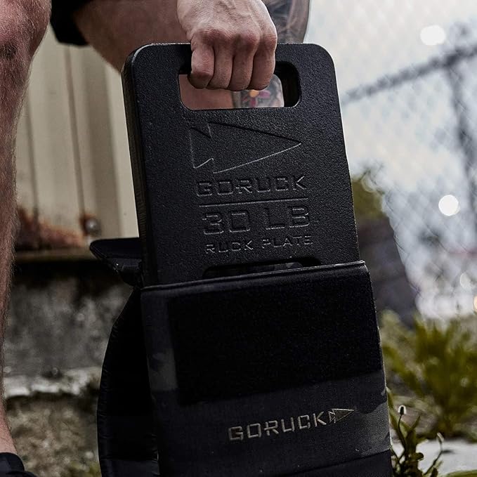 GORUCK Ruck Plate – USA Made Weight for Rucking, Strength & Fitness, Fits with Rucker & Ruck Plate Carrier – 10LB, 20LB, 30LB, 45LB