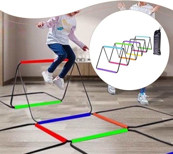 Agility Ladder Football Footwork Ladder Flexible Agility Training Equipment Jumping Hurdles for Foot Exercise Volleyball