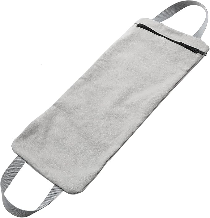 Workout Sandbag for Weight Training and Yoga Durable Canvas Fitness Sandbag with Handles for Strength Exercises Muscle Building and Stress Relief Gray