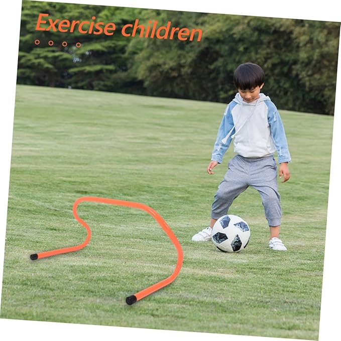 3pcs Agility Hurdles for Sports Training Durable Plastic Speed Hurdles for Football Athletics Essential Equipment for Boys and Girls and Athletes Height