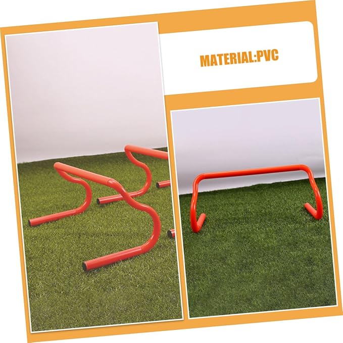 HANABASS 3pcs Speed Ladder Agility Hurdle Rack Boys and Girls Exercise Dog Training Equipment Easy Assembly Adjustable Height