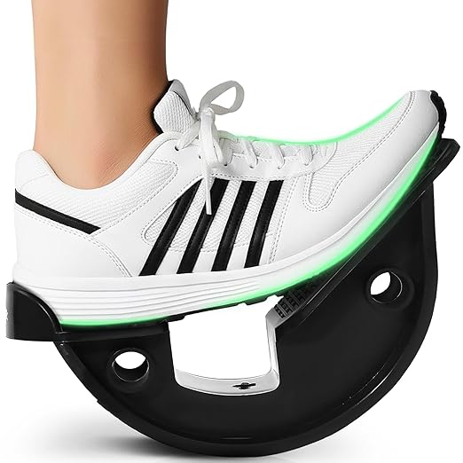 Foot Rocker, Durable Calf Stretcher for Achilles Tendon Relief, Plantar Fasciitis Recovery, and Ankle Pain Support, Calf Exerciser, Foot Stretcher Strengthener, Non-Slip Design for Home, Gym