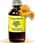Arnica Oil - Pure Organic Muscle Discomfort Bottle - Arnica Montana Oil for Arthritis, Bruising & Swelling, Muscle, Joint Discomfort, and Sports Injuries, Arnica Massage Oil (2 oz)