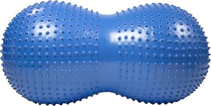 BouncyBand Peanut Shaped Stability Ball – 36” x 20”, Holds up to 350lbs – Improve Balance and Focus with The Sensory Play Tool