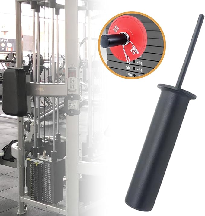Weight Stack Pin Gym Pin Allowing Additional Weight Plates Reinforced Fitness Equipment Attachment Steel for Exercise Machine