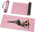 Extra Long & Wide Yoga Mat for Tall Men & Women,76''x32.6''x7mm - High Density TPE Non-Slip Both Sides, Lightweight 1.1kg with Superior Cushioning for gymnastics, Pilates, Home, Workout