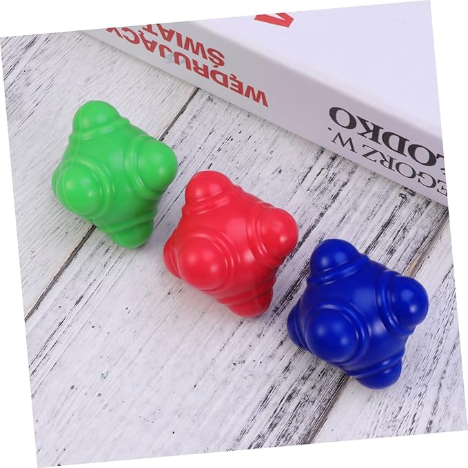 Yardwe 3pcs Bounce Training Balls Soccer Training Equipment Football Training Equipment Agility Training