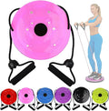Waist Sculptor, Twister Board with Handles and Pull Rope, 2026 New Waist Twisting Disc for Core Workout, Body Shaping Exercise for Abs, Legs, Buttocks, Hips, Home Gym Fitness Equipment for Women