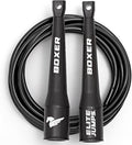 Elite Jumps Boxer 3.0 Jump Rope – Professional Boxing Workout Equipment | Tangle-Free PVC Skipping Rope with Smooth Action Handles | Slip-Resistant Grips for Fitness & Cardio Training